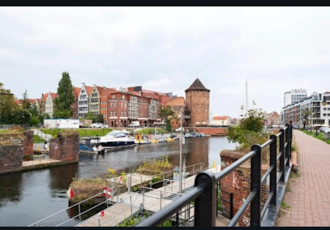 Apartament Niebianskie Gniazdko Kolo Starego Miasta Gdańsk