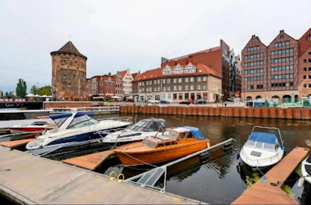 Niebianskie Gniazdko Kolo Starego Miasta Gdańsk Apartament